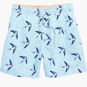 🔥🔥Snapper Rock Boys Taking Flight Bird Print Board Shorts UPF 50+(Size 10)